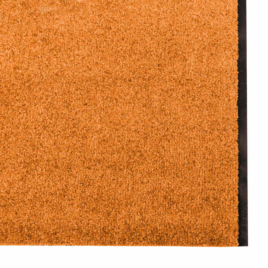 Deurmat Anders Oranje en Zwart 120 x 350 cm Polyamide en PVC is nu te koop bij PeponiXL, paradijselijk wonen!