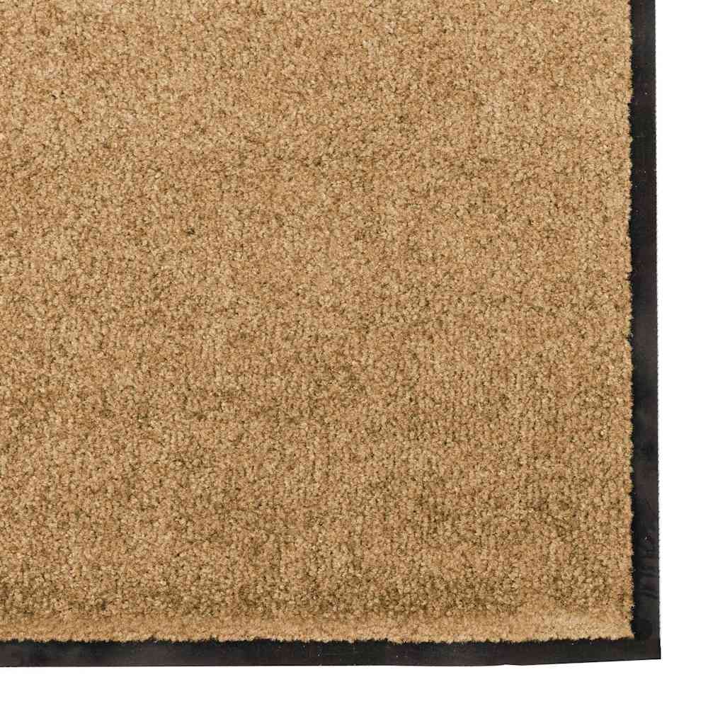 Deurmat Anders Crème en Zwart 120 x 300 cm Polyamide en PVC is nu te koop bij PeponiXL, paradijselijk wonen!