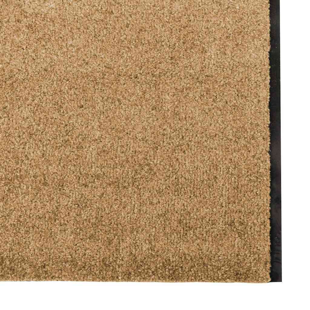 Deurmat Anders Crème en Zwart 120 x 350 cm Polyamide en PVC is nu te koop bij PeponiXL, paradijselijk wonen!