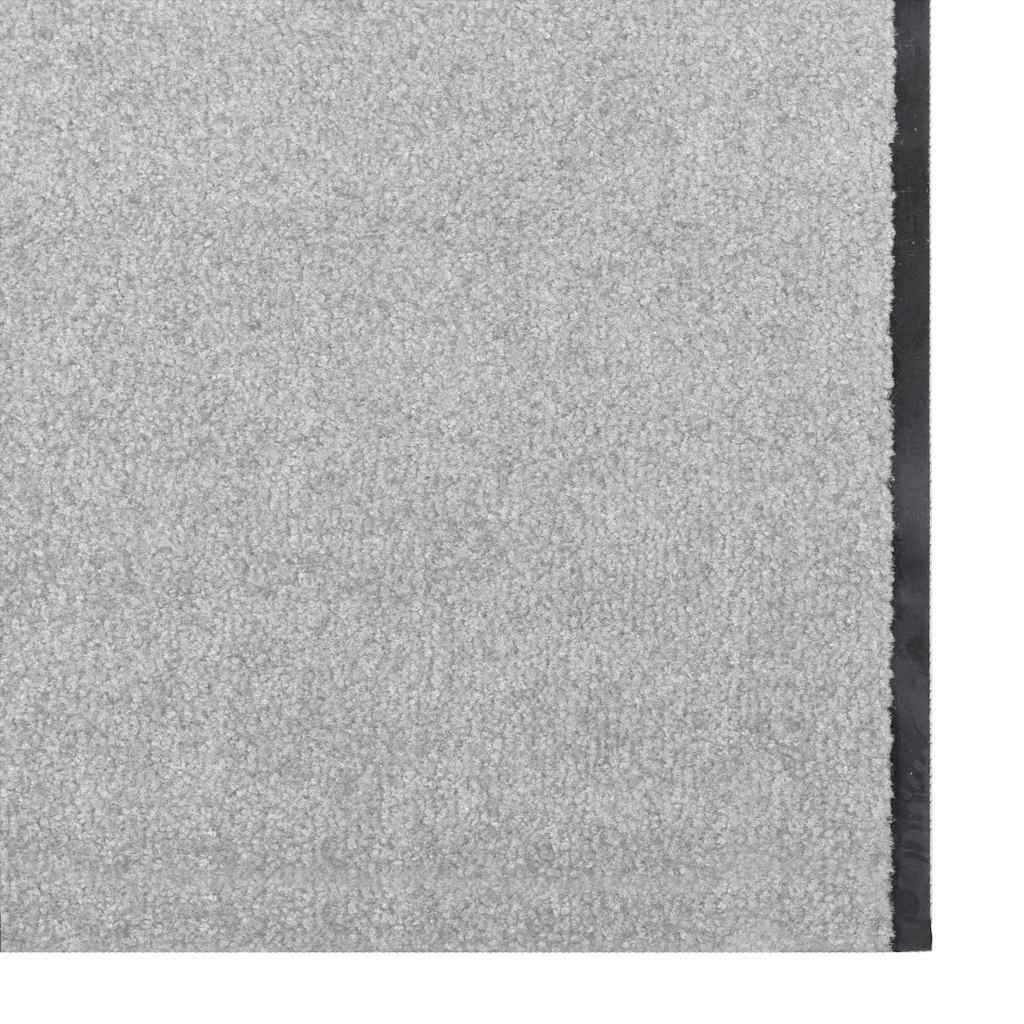 Deurmat Grijs en zwart 120 x 350 cm 100% Polyamide is nu te koop bij PeponiXL, paradijselijk wonen!