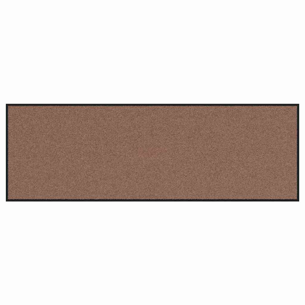 Deurmat Bruin en zwart 60 x 180 cm Polypropyleen en vinyl is nu te koop bij PeponiXL, paradijselijk wonen!