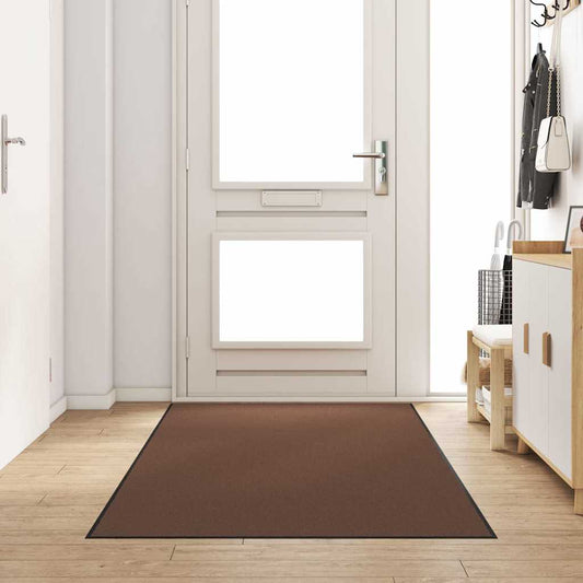 Deurmat Bruin en zwart 120 x 250 cm 100% Polyamide is nu te koop bij PeponiXL, paradijselijk wonen!