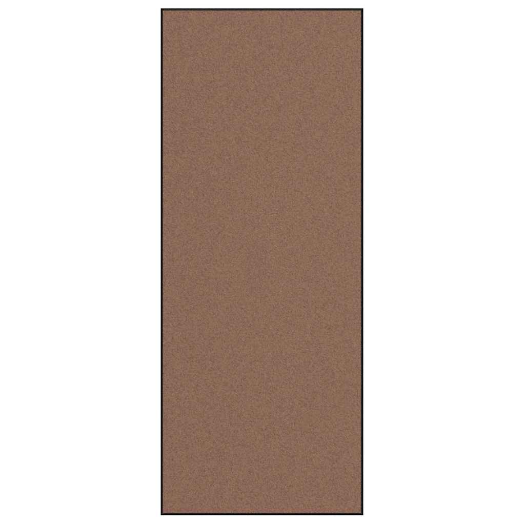 Deurmat Bruin en zwart 120 x 300 cm 100% Polyamide is nu te koop bij PeponiXL, paradijselijk wonen!