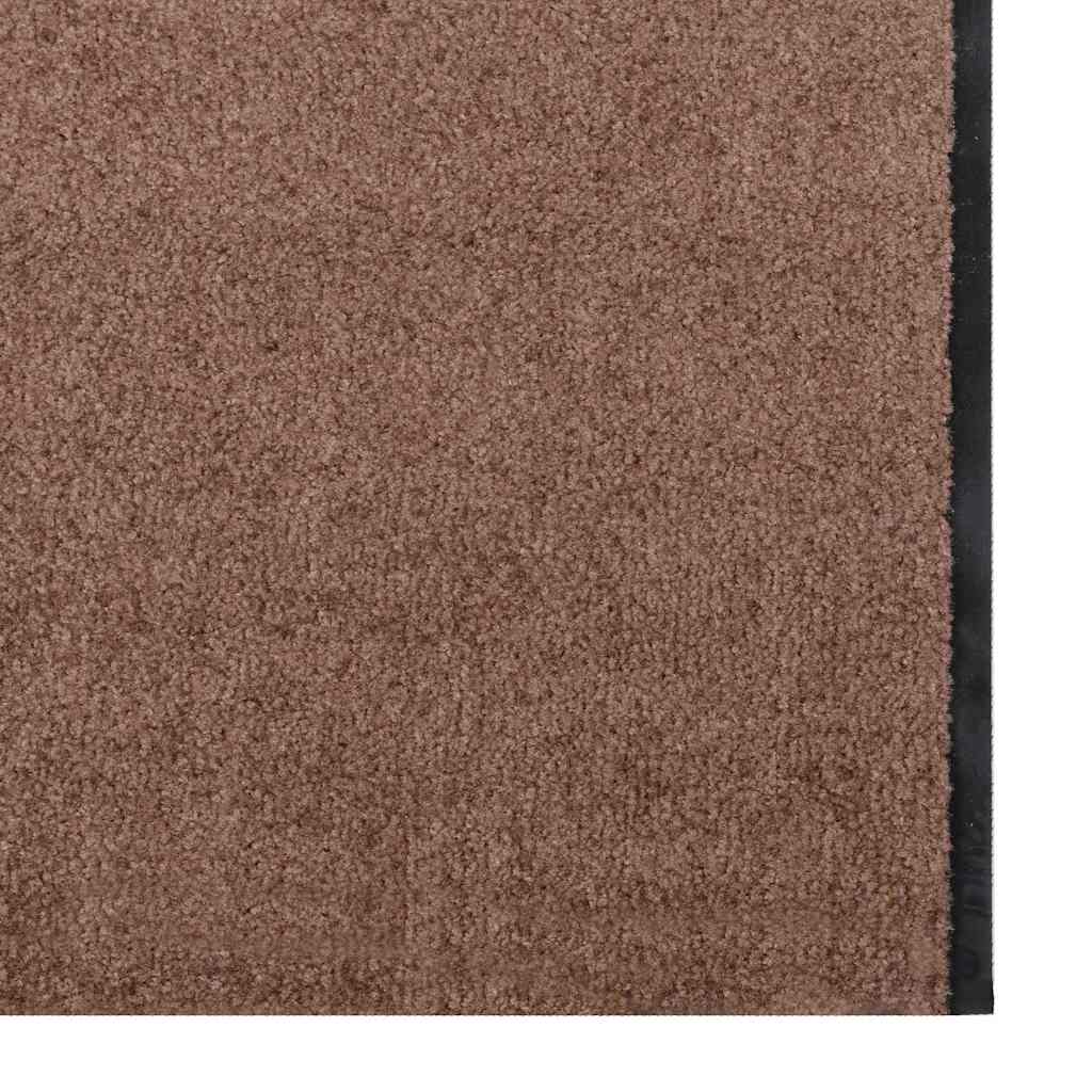 Deurmat Bruin en zwart 120 x 350 cm 100% Polyamide is nu te koop bij PeponiXL, paradijselijk wonen!