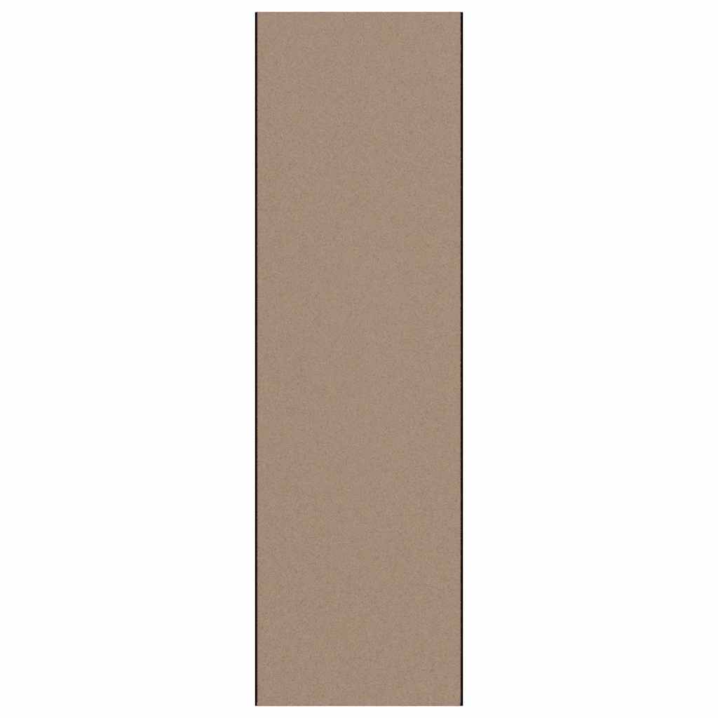 Deurmat Beige en zwart 120 x 400 cm 100% Polyamide