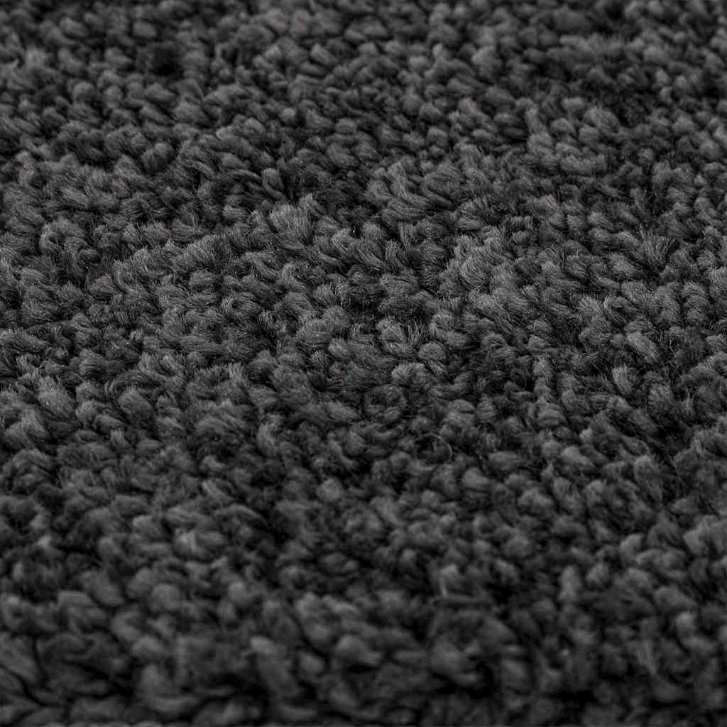 Antislip Shaggy Tapijt Donkergrijs 200 x 200 cm PP is nu te koop bij PeponiXL, paradijselijk wonen!