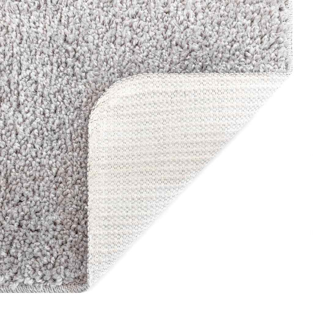Antislip Shaggy Tapijt Grijs 160 x 160 cm PP is nu te koop bij PeponiXL, paradijselijk wonen!