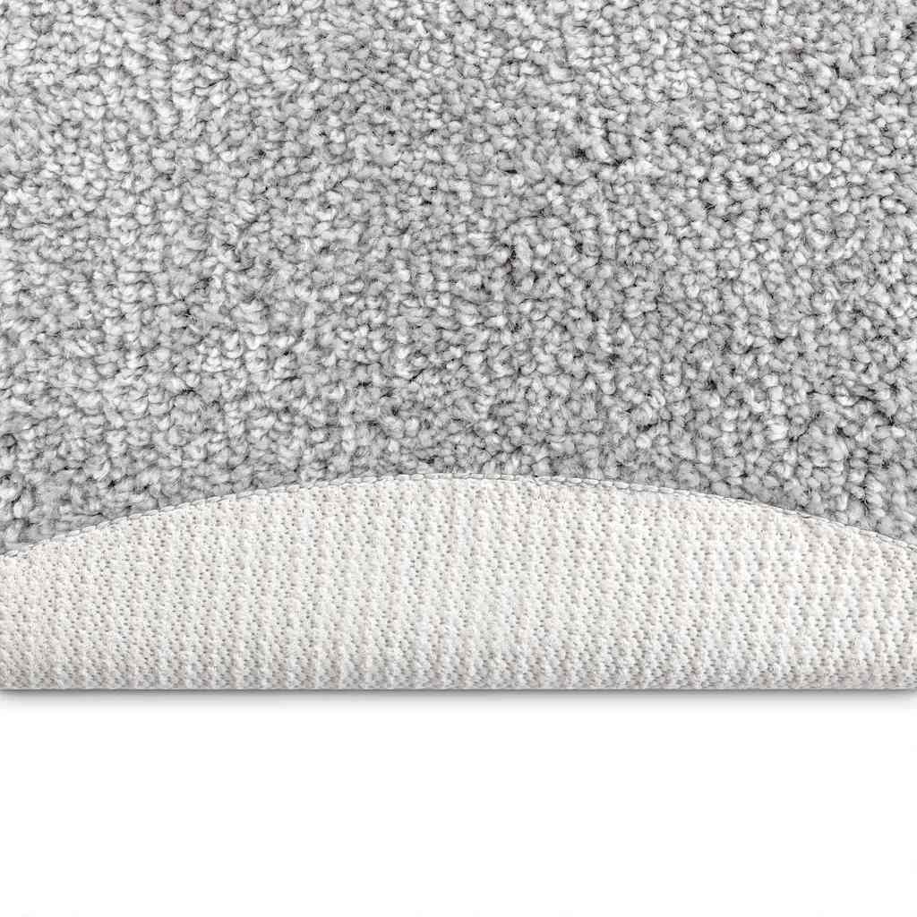 Antislip Shaggy Tapijt Grijs 160 x 160 cm PP is nu te koop bij PeponiXL, paradijselijk wonen!
