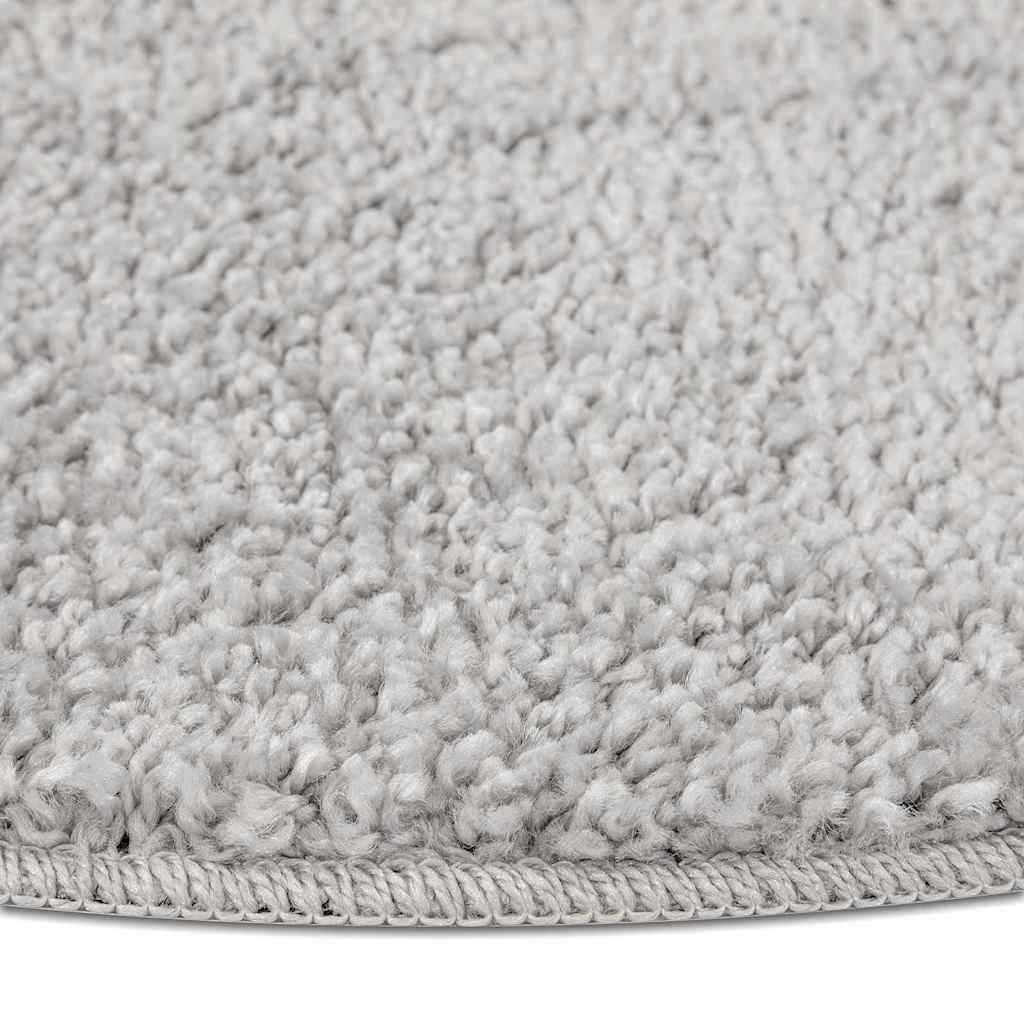Antislip Shaggy Tapijt Grijs 160 x 160 cm PP is nu te koop bij PeponiXL, paradijselijk wonen!