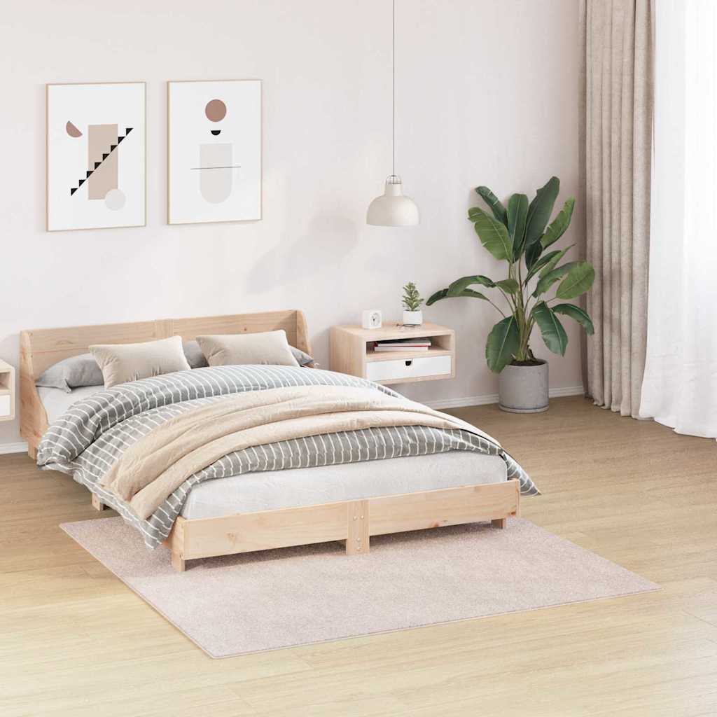 Antislip Shaggy Tapijt Crème 160 x 160 cm PP is nu te koop bij PeponiXL, paradijselijk wonen!