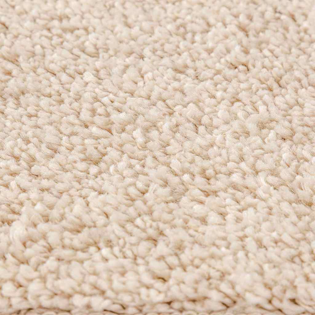 Antislip Shaggy Tapijt Crème 200 x 200 cm PP is nu te koop bij PeponiXL, paradijselijk wonen!