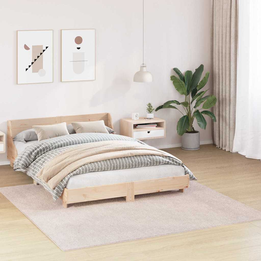 Antislip Shaggy Tapijt Crème 200 x 200 cm PP is nu te koop bij PeponiXL, paradijselijk wonen!