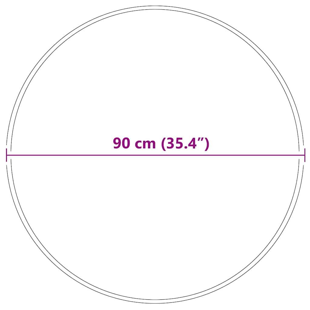 Antislip Shaggy Tapijt Crème 90 x 90 cm PP is nu te koop bij PeponiXL, paradijselijk wonen!