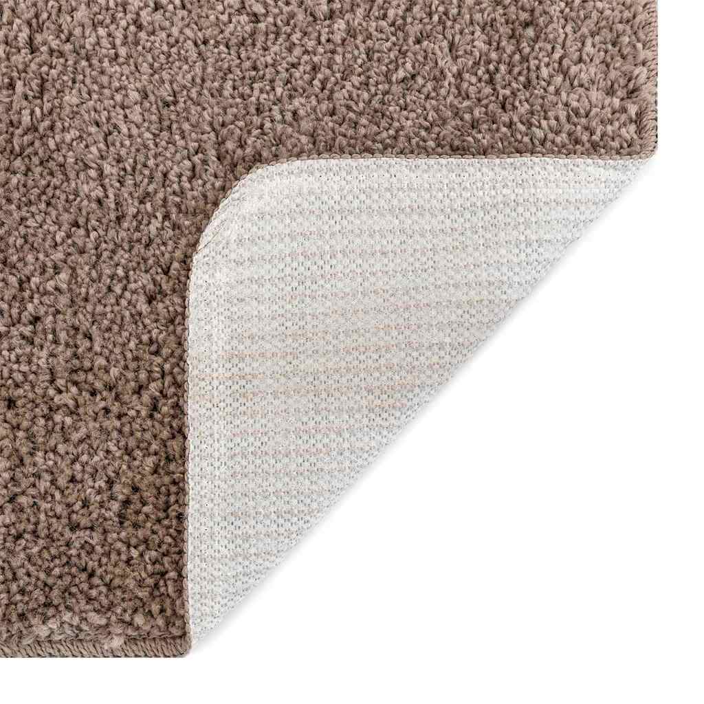 Antislip Shaggy Tapijt Bruin 80 x 150 cm PP is nu te koop bij PeponiXL, paradijselijk wonen!