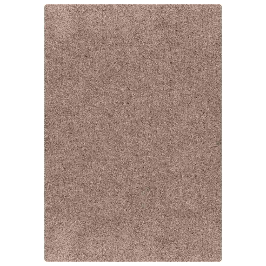 Antislip Shaggy Tapijt Bruin 80 x 150 cm PP is nu te koop bij PeponiXL, paradijselijk wonen!