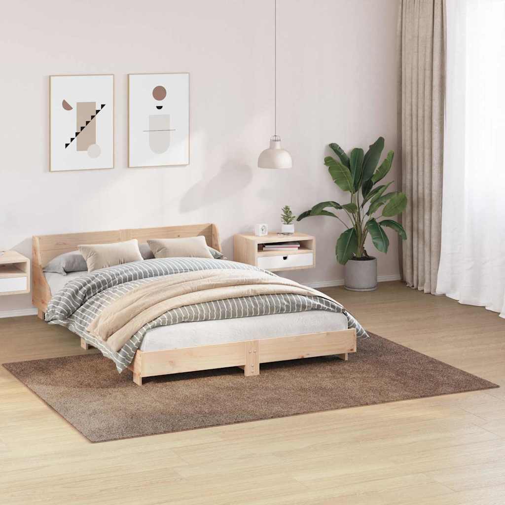 Antislip Shaggy Tapijt Bruin 160 x 230 cm PP is nu te koop bij PeponiXL, paradijselijk wonen!