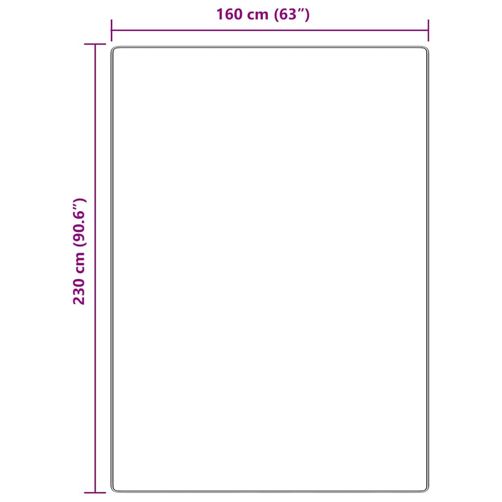 Antislip Shaggy Tapijt Bruin 160 x 230 cm PP is nu te koop bij PeponiXL, paradijselijk wonen!