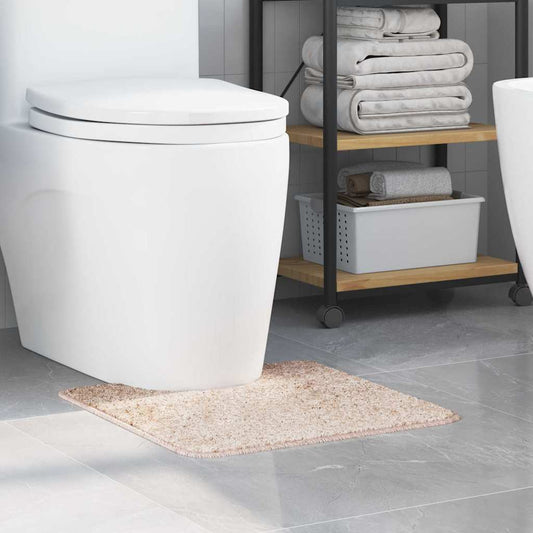 Antislip Badmat met Toilet Cut Crème 50 x 50 cm PP is nu te koop bij PeponiXL, paradijselijk wonen!