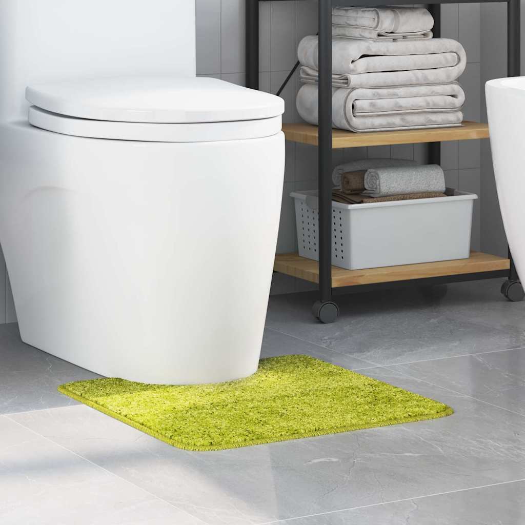 Antislip Badmat met Toilet Cut Groen 50 x 50 cm PP is nu te koop bij PeponiXL, paradijselijk wonen!