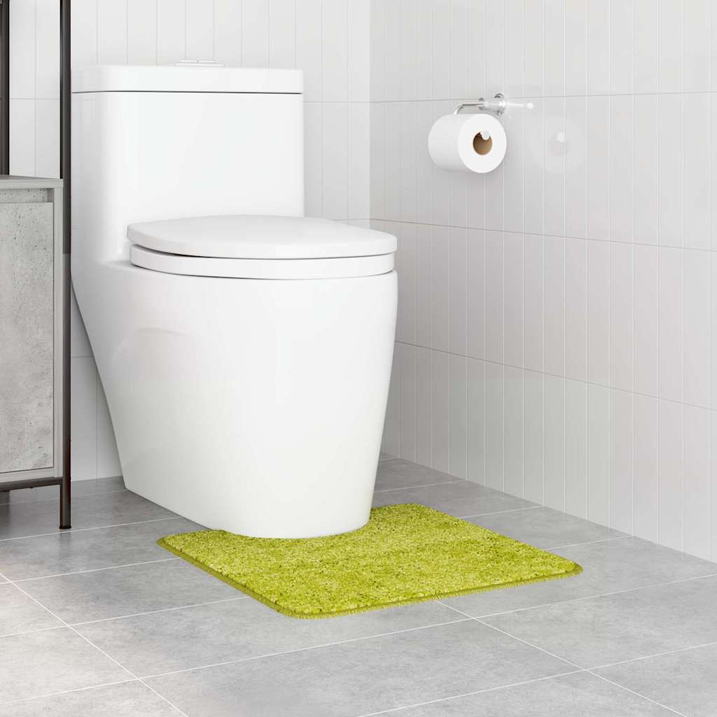 Antislip Badmat met Toilet Cut Groen 50 x 50 cm PP is nu te koop bij PeponiXL, paradijselijk wonen!