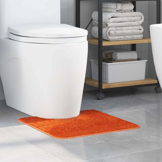 Antislip Badmat met Toilet Cut Oranje 50 x 50 cm PP is nu te koop bij PeponiXL, paradijselijk wonen!