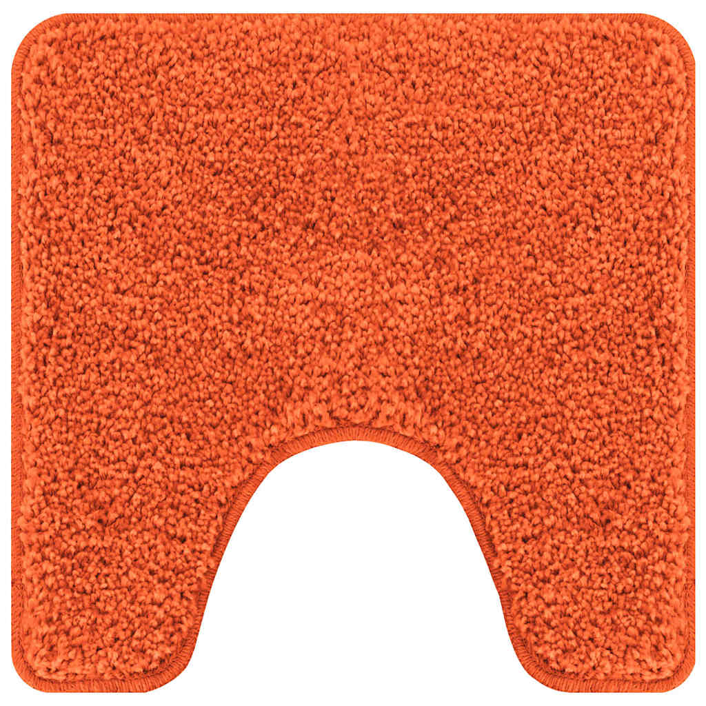 Antislip Badmat met Toilet Cut Oranje 50 x 50 cm PP is nu te koop bij PeponiXL, paradijselijk wonen!