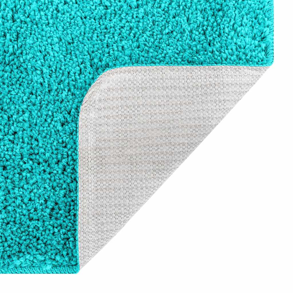 Antislip Badmat Turquoise 60 x 90 cm PP