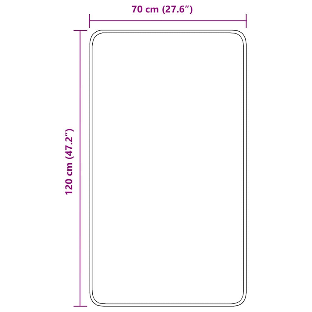 Antislip Badmat Groen 70 x 120 cm PP is nu te koop bij PeponiXL, paradijselijk wonen!