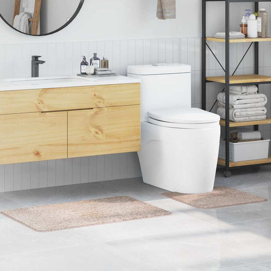 Antislip Badmat Set 2 pcs Crème PP is nu te koop bij PeponiXL, paradijselijk wonen!