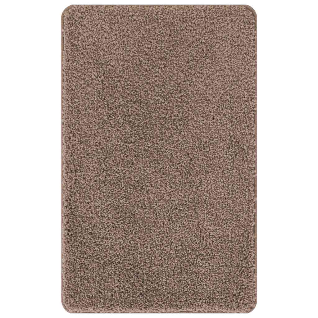 Antislip Badmat Set 2 pcs Bruin PP is nu te koop bij PeponiXL, paradijselijk wonen!