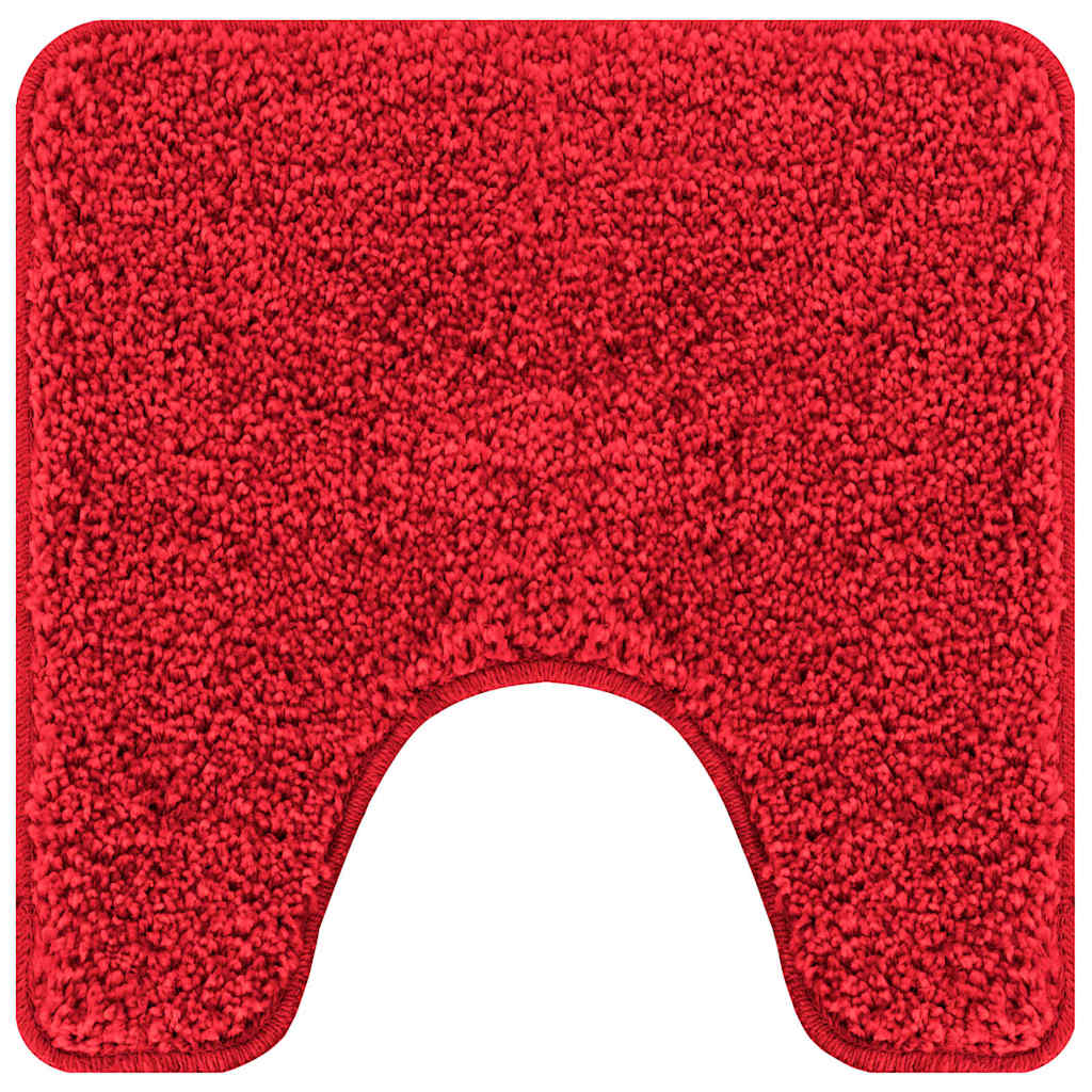 Antislip Badmat Set 2 pcs Rood PP is nu te koop bij PeponiXL, paradijselijk wonen!