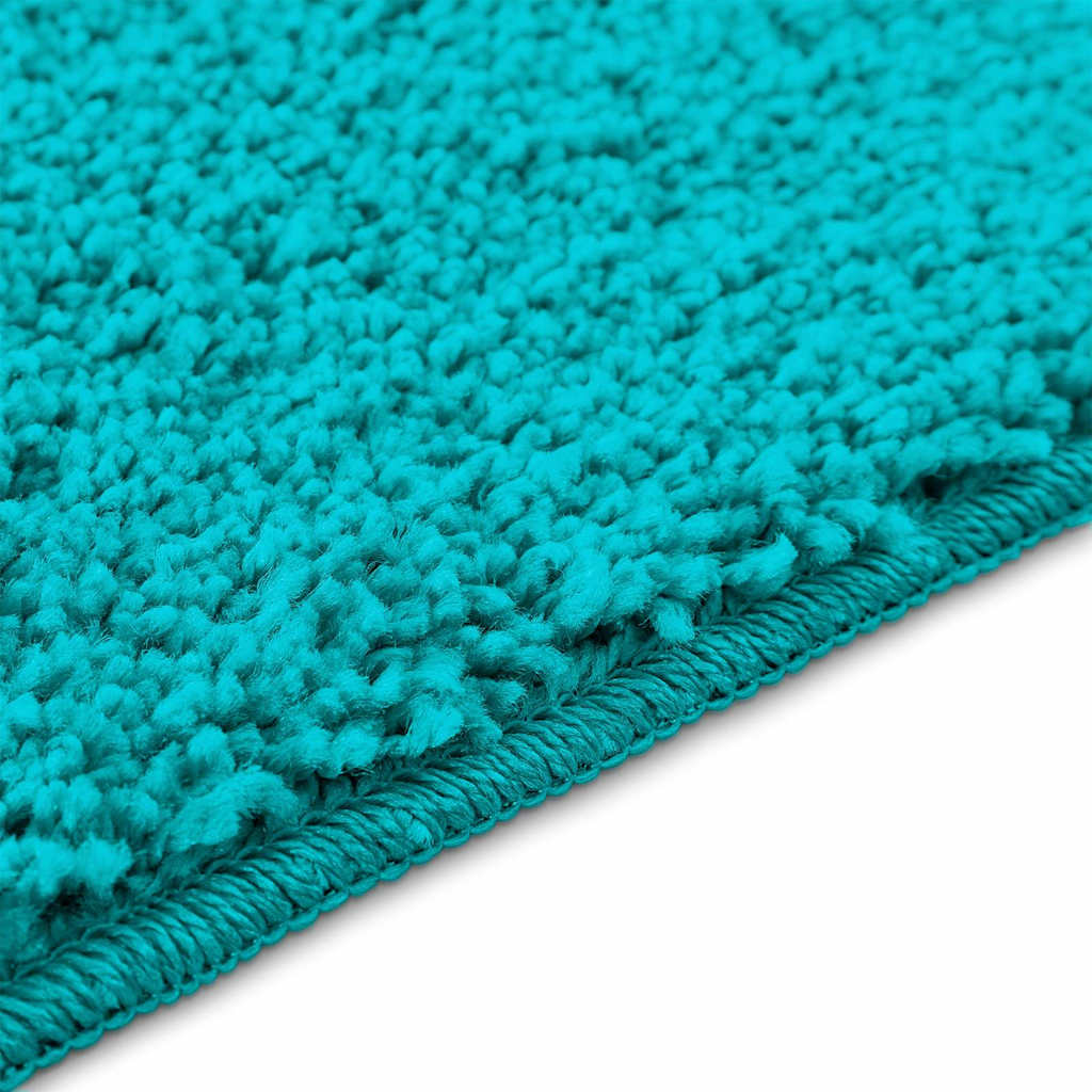 Antislip Badmat Set 2 pcs Turquoise PP is nu te koop bij PeponiXL, paradijselijk wonen!