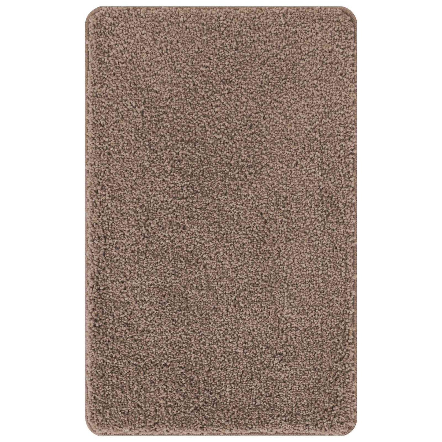 Antislip Badmat Set 3 pcs Bruin PP is nu te koop bij PeponiXL, paradijselijk wonen!