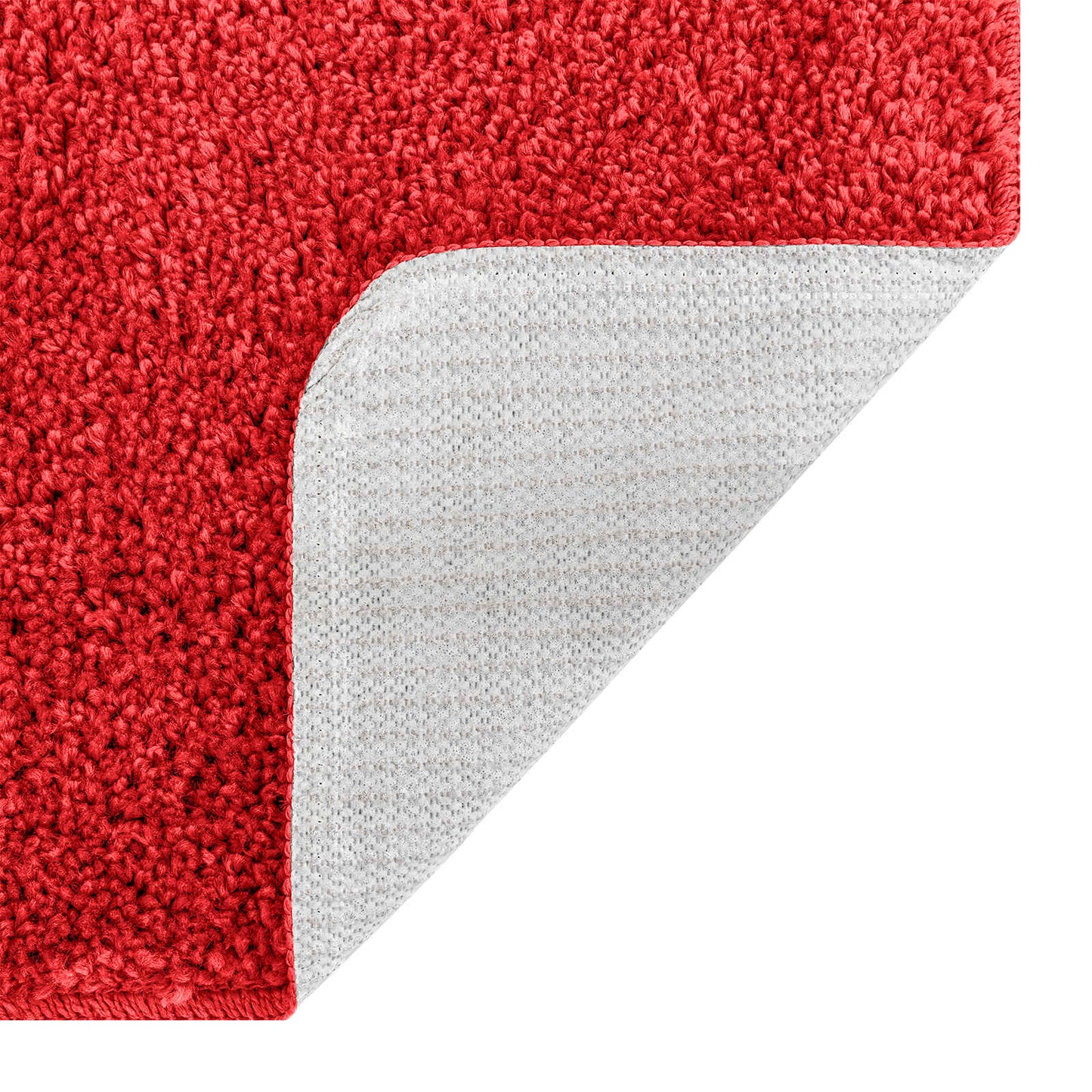 Antislip Badmat Set 3 pcs Rood PP is nu te koop bij PeponiXL, paradijselijk wonen!