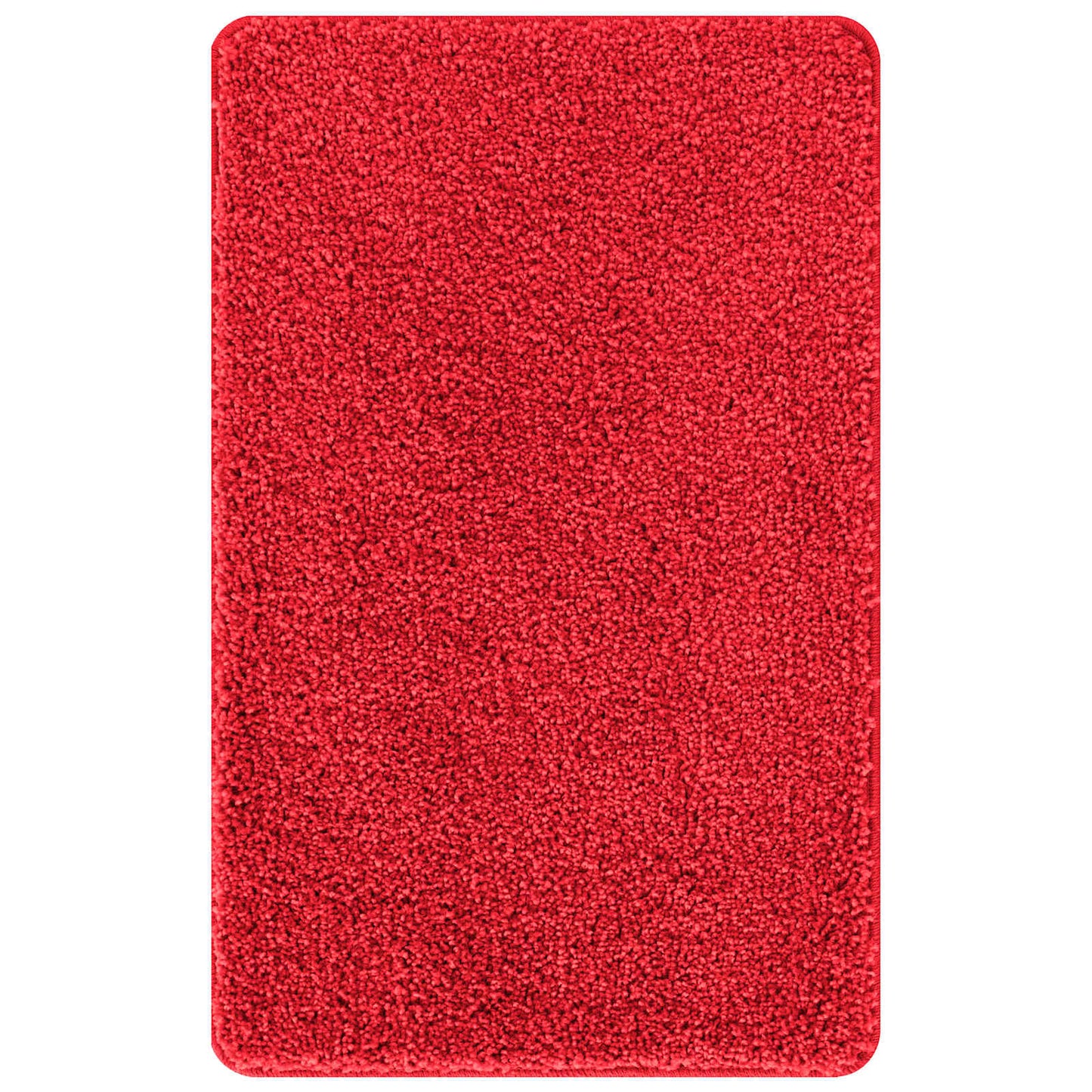 Antislip Badmat Set 3 pcs Rood PP is nu te koop bij PeponiXL, paradijselijk wonen!