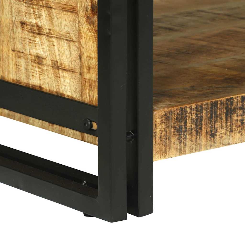 Salontafel Bruin 120 x 50 x 38 cm Massief Mango Hout is nu te koop bij PeponiXL, paradijselijk wonen!
