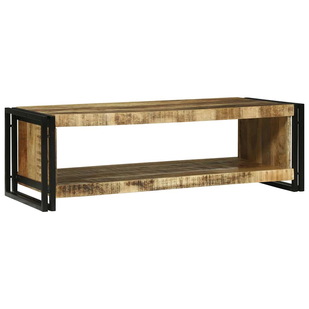 Salontafel Bruin 120 x 50 x 38 cm Massief Mango Hout is nu te koop bij PeponiXL, paradijselijk wonen!