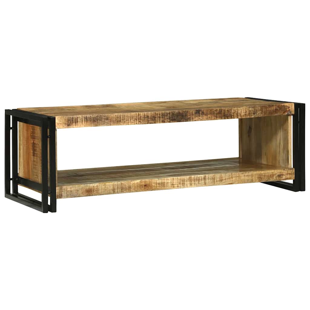 Salontafel Bruin 120 x 50 x 38 cm Massief Mango Hout is nu te koop bij PeponiXL, paradijselijk wonen!