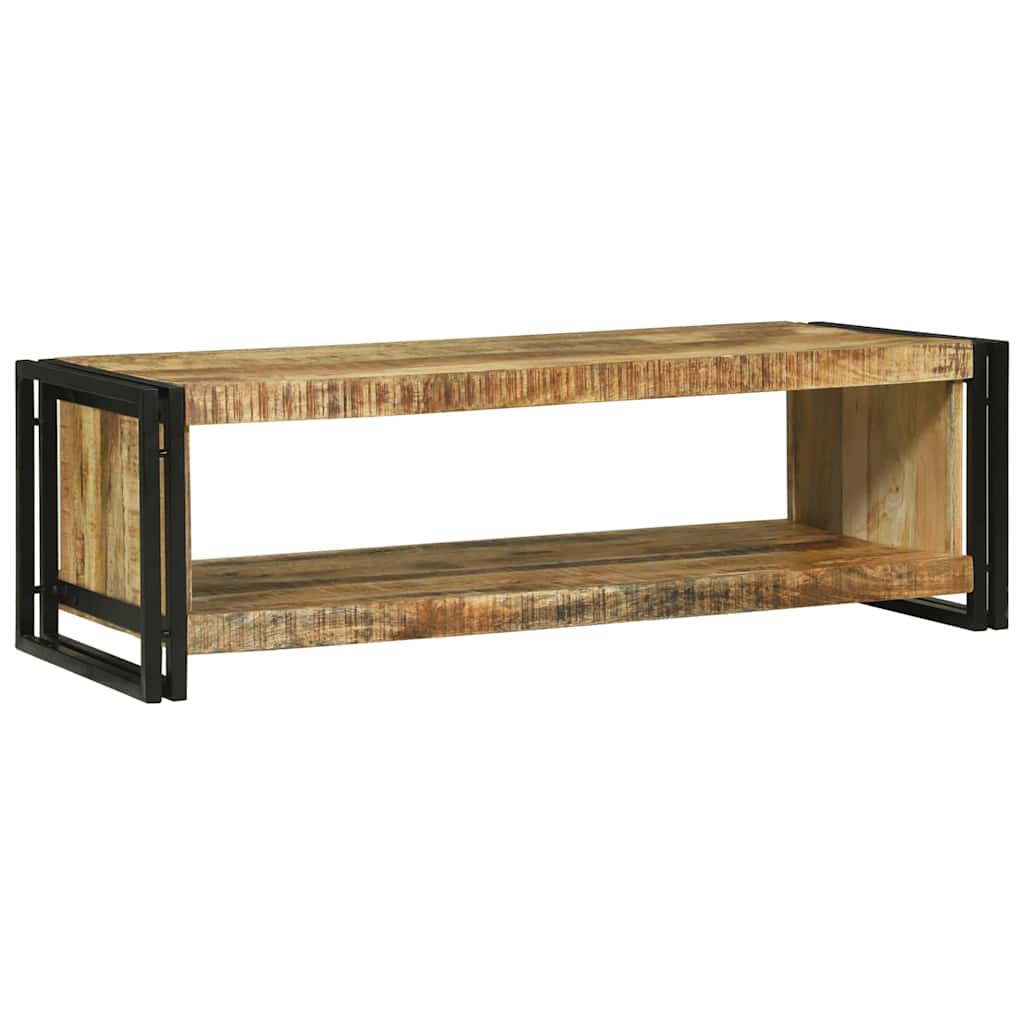 Salontafel Bruin 120 x 50 x 38 cm Massief Mango Hout is nu te koop bij PeponiXL, paradijselijk wonen!