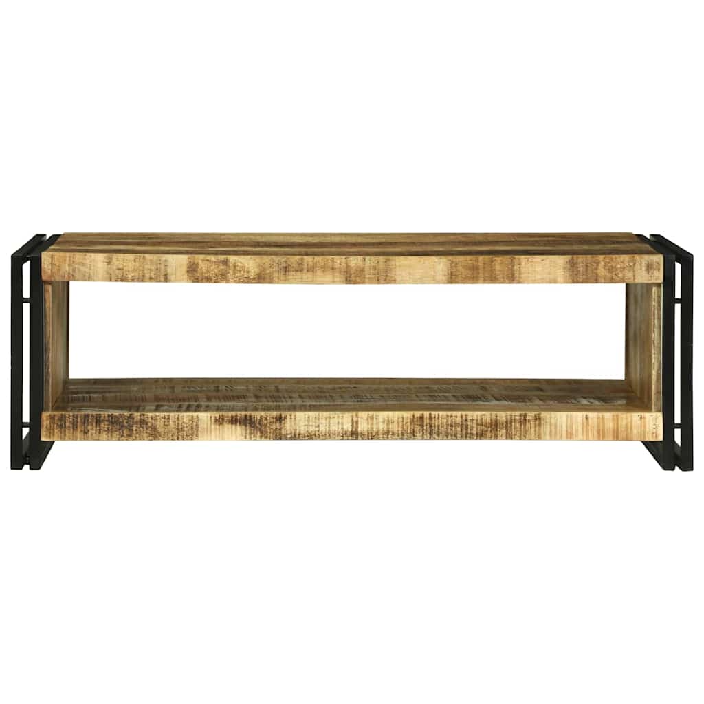 Salontafel Bruin 120 x 50 x 38 cm Massief Mango Hout is nu te koop bij PeponiXL, paradijselijk wonen!