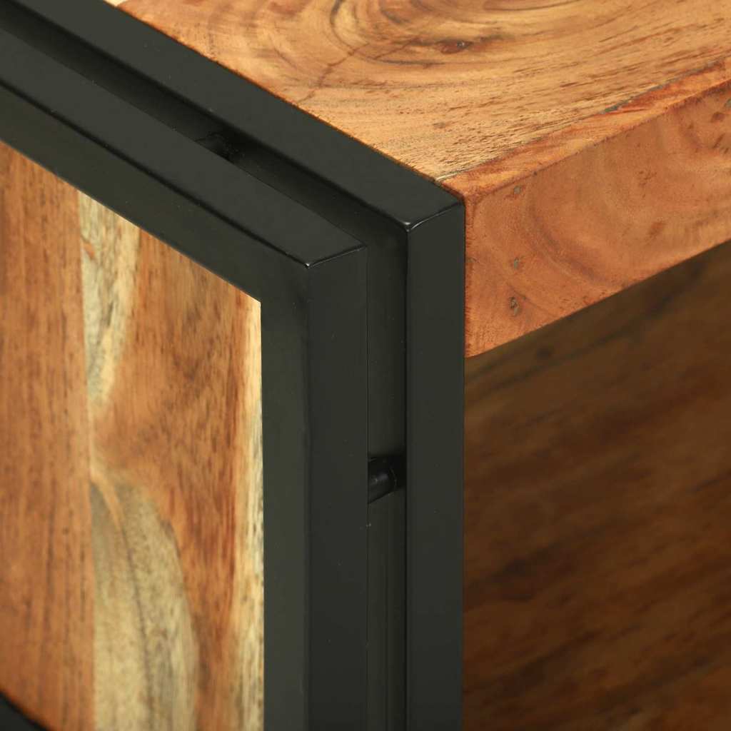 Salontafel Bruin 120 x 50 x 38 cm Massief Acaciahout is nu te koop bij PeponiXL, paradijselijk wonen!