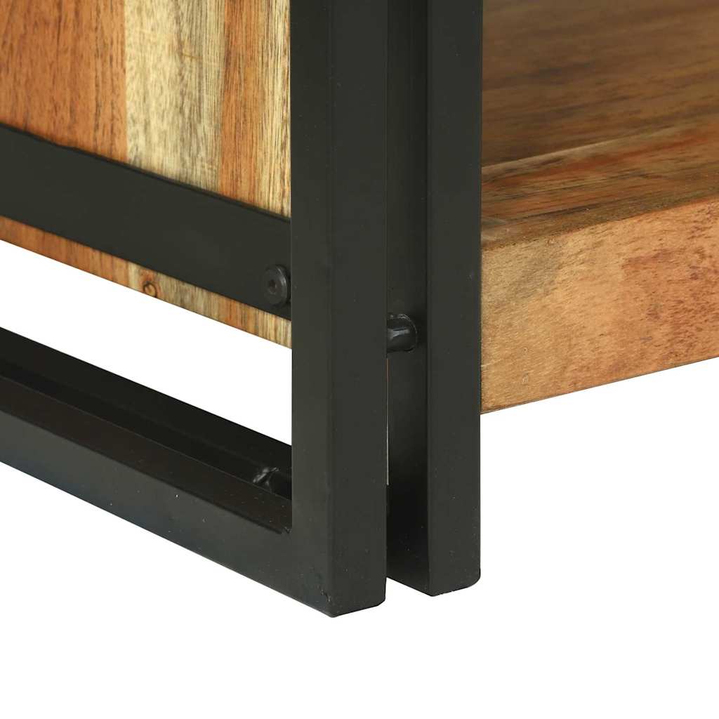 Salontafel Bruin 120 x 50 x 38 cm Massief Acaciahout is nu te koop bij PeponiXL, paradijselijk wonen!