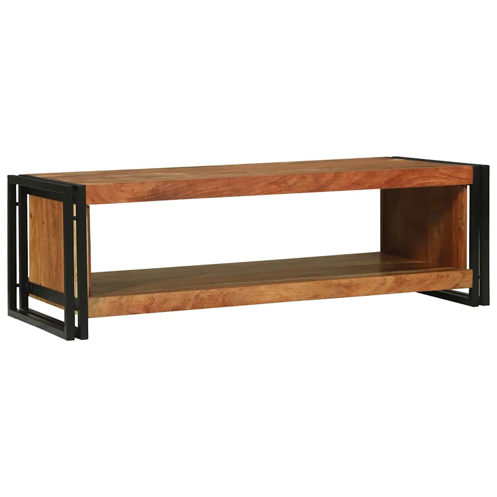 Salontafel Bruin 120 x 50 x 38 cm Massief Acaciahout is nu te koop bij PeponiXL, paradijselijk wonen!