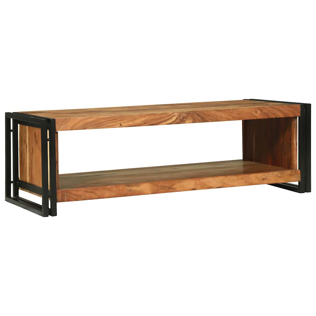 Salontafel Bruin 120 x 50 x 38 cm Massief Acaciahout is nu te koop bij PeponiXL, paradijselijk wonen!