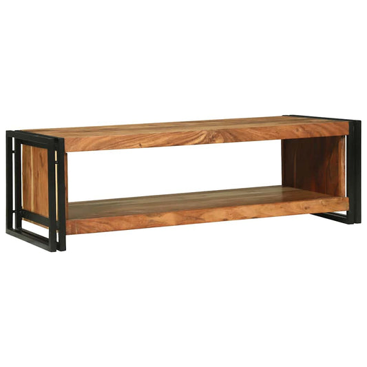 Salontafel Bruin 120 x 50 x 38 cm Massief Acaciahout is nu te koop bij PeponiXL, paradijselijk wonen!