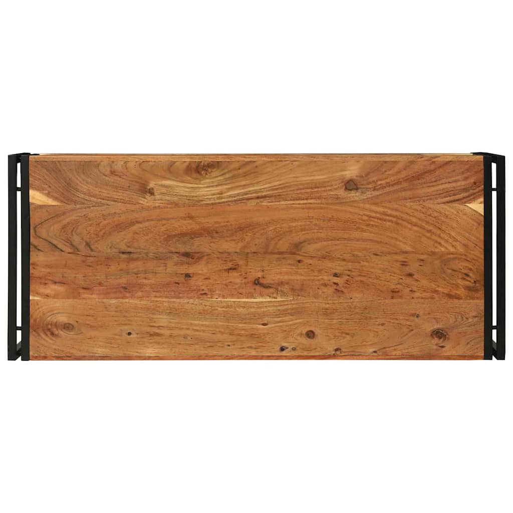 Salontafel Bruin 120 x 50 x 38 cm Massief Acaciahout is nu te koop bij PeponiXL, paradijselijk wonen!