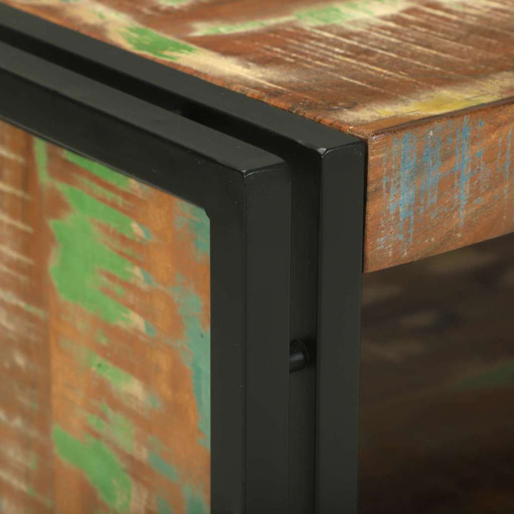 Salontafel Multikleur 120 x 50 x 38 cm Massief Gerecycled Hout is nu te koop bij PeponiXL, paradijselijk wonen!