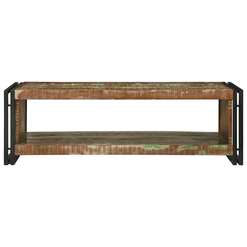Salontafel Multikleur 120 x 50 x 38 cm Massief Gerecycled Hout is nu te koop bij PeponiXL, paradijselijk wonen!