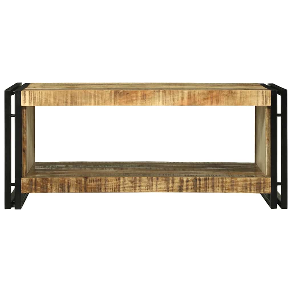 Salontafel Bruin 90 x 50 x 38 cm Massief Mango Hout is nu te koop bij PeponiXL, paradijselijk wonen!