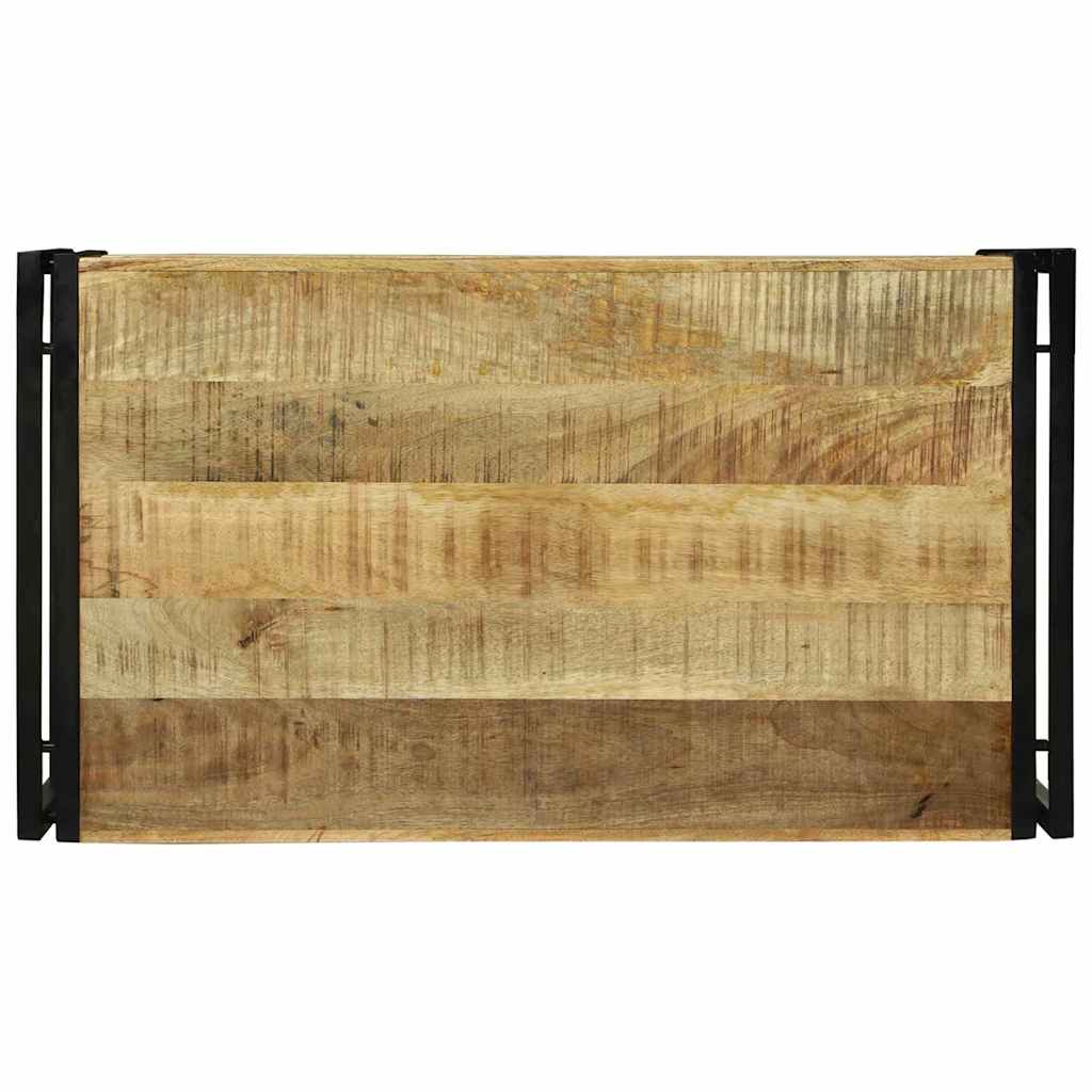 Salontafel Bruin 90 x 50 x 38 cm Massief Mango Hout is nu te koop bij PeponiXL, paradijselijk wonen!